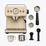 coffee maker warm white set